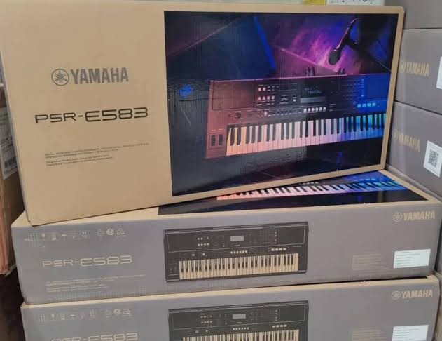 Yamaha PSR E583 is a portable 61key keyboard  box